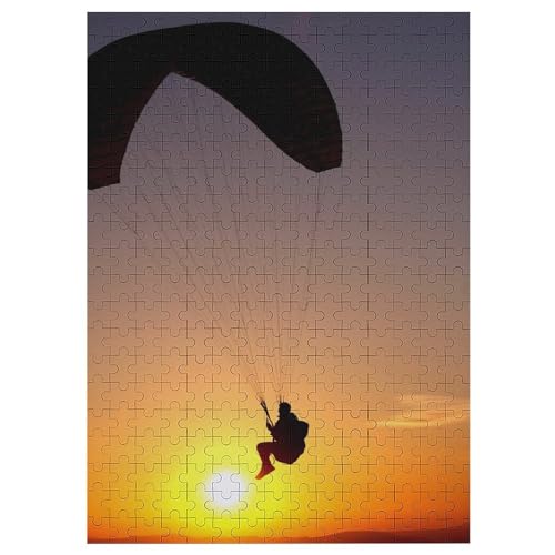 Gleitschirmfliegen 300 Teile Puzzle Für Erwachsene, Herausforderung Puzzles - Verringerter Druck Schwieriges Holzpuzzle Für Kinder 12+ 42×30cm Gleitschirmfliegen 300 Teile Puzzle Für Erwachsene, Herausforderung Puzzles - Verringerter Druck Schwieriges Holzpuzzle Für Kinder 12+ 42×30cm von LLXXHH