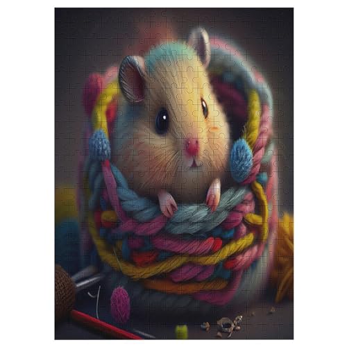 Hamster Puzzles 300 Teile Erwachsener Kniffel Spaß Für Die Ganze Familie, Holzpuzzle Kinder Erwachsene, Impossible Puzzle Schwer 42×30cm Hamster Puzzles 300 Teile Erwachsener Kniffel Spaß Für Die Ganze Familie, Holzpuzzle Kinder Erwachsene, Impossible Puzzle Schwer 42×30cm von LLXXHH