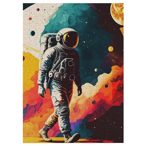 Holzpuzzle 300 Teile, Astronaut Puzzles Erwachsene Und Kinder, Am Besten Für Die Familienspielsammlung 42×30cm Holzpuzzle 300 Teile, Astronaut Puzzles Erwachsene Und Kinder, Am Besten Für Die Familienspielsammlung 42×30cm von LLXXHH