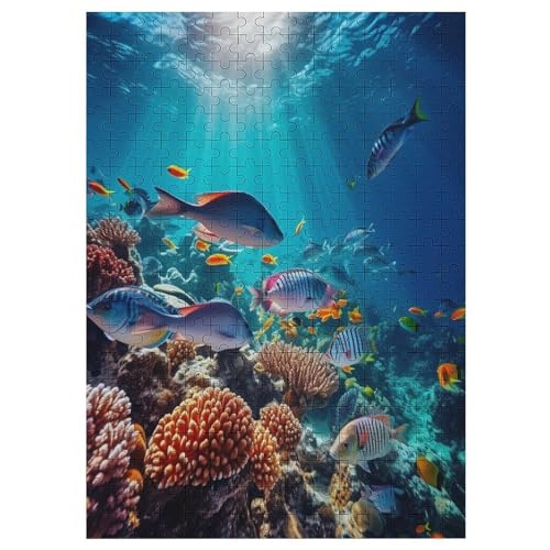 Holzpuzzle Colorful Fisch Puzzle 300 Teile Erwachsene Klassische Pädagogisches Spielzeug Kinder Lernspiel Herausforderndes Puzzles 42×30cm Holzpuzzle Colorful Fisch Puzzle 300 Teile Erwachsene Klassische Pädagogisches Spielzeug Kinder Lernspiel Herausforderndes Puzzles 42×30cm von LLXXHH