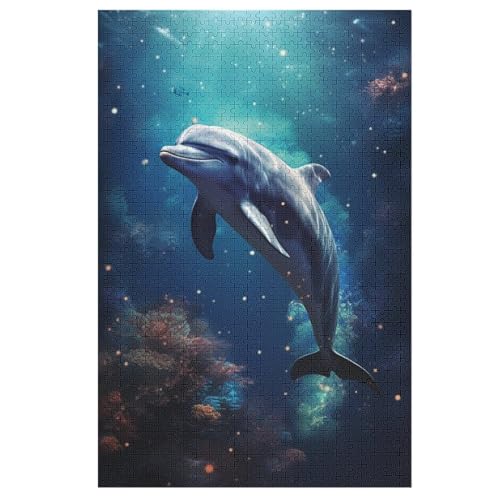 Holzpuzzle Delphins Puzzle 1000 Teile Erwachsene Klassische Pädagogisches Spielzeug Kinder Lernspiel Herausforderndes Puzzles 78×53cm Holzpuzzle Delphins Puzzle 1000 Teile Erwachsene Klassische Pädagogisches Spielzeug Kinder Lernspiel Herausforderndes Puzzles 78×53cm von LLXXHH