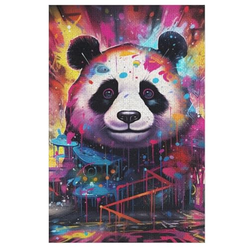 Holzpuzzle Panda Puzzle 1000 Teile Erwachsene Klassische Pädagogisches Spielzeug Kinder Lernspiel Herausforderndes Puzzles 78×53cm Holzpuzzle Panda Puzzle 1000 Teile Erwachsene Klassische Pädagogisches Spielzeug Kinder Lernspiel Herausforderndes Puzzles 78×53cm von LLXXHH