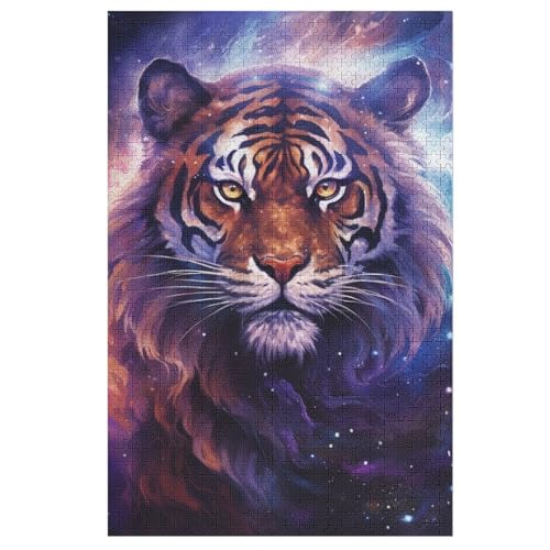 Holzpuzzle Tiger Puzzle 1000 Teile Erwachsene Klassische Pädagogisches Spielzeug Kinder Lernspiel Herausforderndes Puzzles 78×53cm Holzpuzzle Tiger Puzzle 1000 Teile Erwachsene Klassische Pädagogisches Spielzeug Kinder Lernspiel Herausforderndes Puzzles 78×53cm von LLXXHH