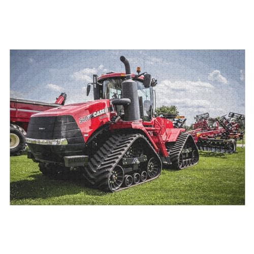 Holzpuzzle Traktor Puzzle 1000 Teile Erwachsene Klassische Pädagogisches Spielzeug Kinder Lernspiel Herausforderndes Puzzles （75×50cm） von LLXXHH