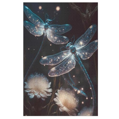 Holzpuzzles 1000 Teile Drachefly -Puzzle Für Jungen Und Mädchen, Schwierigkeitsgrad, Lernspiele, Familienspielzeug 78×53cm Holzpuzzles 1000 Teile Drachefly -Puzzle Für Jungen Und Mädchen, Schwierigkeitsgrad, Lernspiele, Familienspielzeug 78×53cm von LLXXHH