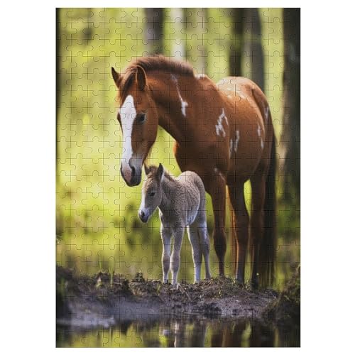 Horse Holzpuzzle 300 Teile Klassische Puzzles Erwachsene Kinder Puzzle DIY Kit Holzspielzeug Einzigartiges Geschenk 42×30cm Horse Holzpuzzle 300 Teile Klassische Puzzles Erwachsene Kinder Puzzle DIY Kit Holzspielzeug Einzigartiges Geschenk 42×30cm von LLXXHH