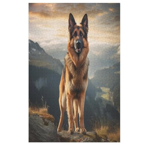 Hund Holzpuzzle 1000 Teile,Puzzles Für Erwachsene, Impossible Puzzle, Kinder Legespiel 78×53cm Hund Holzpuzzle 1000 Teile,Puzzles Für Erwachsene, Impossible Puzzle, Kinder Legespiel 78×53cm von LLXXHH