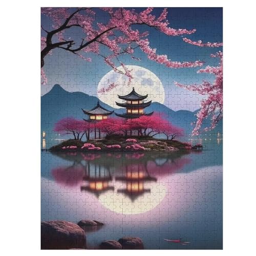 Japan Style 500 Teile Premium-Puzzles Für Erwachsene Kinder- Holzpuzzles Spaß Und Lernspiele - Perfekte Puzzle-Geschenke 55×41cm Japan Style 500 Teile Premium-Puzzles Für Erwachsene Kinder- Holzpuzzles Spaß Und Lernspiele - Perfekte Puzzle-Geschenke 55×41cm von LLXXHH