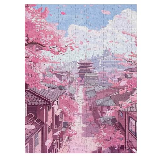 Japan Style 500 Teile Puzzles, Wood Craft, Hochwertiges Modernes Puzzle, DIY, Für Erwachsene Und Kinder Ab 12 Jahren, 55×41cm Japan Style 500 Teile Puzzles, Wood Craft, Hochwertiges Modernes Puzzle, DIY, Für Erwachsene Und Kinder Ab 12 Jahren, 55×41cm von LLXXHH
