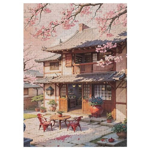 Japan Style Holzpuzzle 300 Teile, Knobelspiele Für Erwachsene, Teenager, Puzzles Unmögliche - Kinder Puzzle Zimmer Deko 42×30cm Japan Style Holzpuzzle 300 Teile, Knobelspiele Für Erwachsene, Teenager, Puzzles Unmögliche - Kinder Puzzle Zimmer Deko 42×30cm von LLXXHH