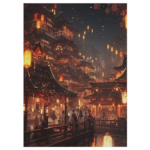 Japan Style Holzpuzzle Erwachsene - 300 Teiliges Jigsaw Knobelspiel - Puzzle Für Erwachsene & Kinder - Outdoor & Reisespielzeug 42×30cm Japan Style Holzpuzzle Erwachsene - 300 Teiliges Jigsaw Knobelspiel - Puzzle Für Erwachsene & Kinder - Outdoor & Reisespielzeug 42×30cm von LLXXHH
