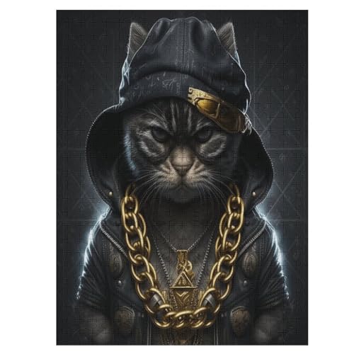 Katze Puzzles 500 Teile Erwachsener Kniffel Spaß Für Die Ganze Familie, Holzpuzzle Kinder Erwachsene, Impossible Puzzle Schwer 55×41cm Katze Puzzles 500 Teile Erwachsener Kniffel Spaß Für Die Ganze Familie, Holzpuzzle Kinder Erwachsene, Impossible Puzzle Schwer 55×41cm von LLXXHH