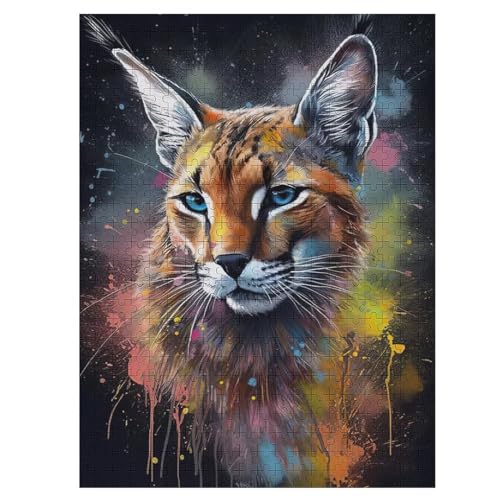 Katze Puzzles 500 Teile Erwachsener Kniffel Spaß Für Die Ganze Familie, Holzpuzzle Kinder Erwachsene, Impossible Puzzle Schwer 55×41cm Katze Puzzles 500 Teile Erwachsener Kniffel Spaß Für Die Ganze Familie, Holzpuzzle Kinder Erwachsene, Impossible Puzzle Schwer 55×41cm von LLXXHH