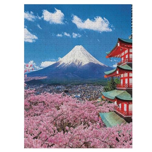 Kirschbaumkunst Japan 500 Teile Premium-Puzzles Für Erwachsene Kinder- Holzpuzzles Spaß Und Lernspiele - Perfekte Puzzle-Geschenke 55×41cm Kirschbaumkunst Japan 500 Teile Premium-Puzzles Für Erwachsene Kinder- Holzpuzzles Spaß Und Lernspiele - Perfekte Puzzle-Geschenke 55×41cm von LLXXHH