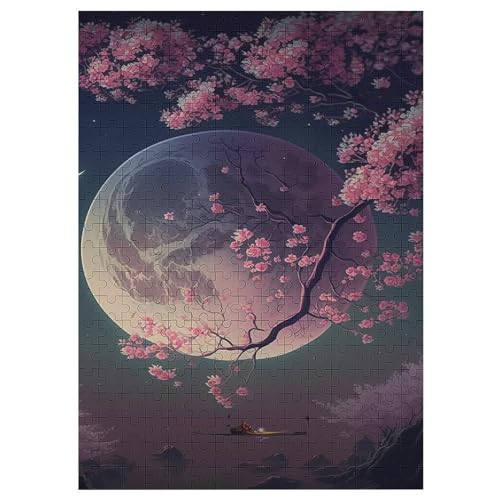 Kirschbaumkunst Japan Puzzle Für Erwachsene 300 Teile Lernspielzeug, Familienspiele Kinder Holzpuzzle 42×30cm Kirschbaumkunst Japan Puzzle Für Erwachsene 300 Teile Lernspielzeug, Familienspiele Kinder Holzpuzzle 42×30cm von LLXXHH