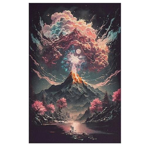Kirschblütenkunst Japan Holzpuzzle 1000 Teile, Knobelspiele Für Erwachsene, Teenager, Puzzles Unmögliche - Kinder Puzzle Zimmer Deko 78×53cm Kirschblütenkunst Japan Holzpuzzle 1000 Teile, Knobelspiele Für Erwachsene, Teenager, Puzzles Unmögliche - Kinder Puzzle Zimmer Deko 78×53cm von LLXXHH