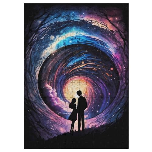 Kosmische Liebe Story Puzzle Für Erwachsene 300 Teile Premium Recyceltes Brett Zum Lernen, Lernspielzeug, Familienspiele Kinder Holzpuzzle 42×30cm Kosmische Liebe Story Puzzle Für Erwachsene 300 Teile Premium Recyceltes Brett Zum Lernen, Lernspielzeug, Familienspiele Kinder Holzpuzzle 42×30cm von LLXXHH