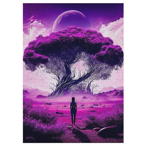 Kosmischer Lebensbaum Puzzle Für Erwachsene 300 Teile Lernspielzeug, Familienspiele Kinder Holzpuzzle 42×30cm Kosmischer Lebensbaum Puzzle Für Erwachsene 300 Teile Lernspielzeug, Familienspiele Kinder Holzpuzzle 42×30cm von LLXXHH