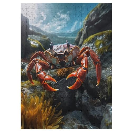 Krabbe -Puzzle, 300 Teile,Holzpuzzle Für Erwachsene Kinder, Lustiges Spielzeug, Denkspiel, Bildungsspiel, 42×30cm Krabbe -Puzzle, 300 Teile,Holzpuzzle Für Erwachsene Kinder, Lustiges Spielzeug, Denkspiel, Bildungsspiel, 42×30cm von LLXXHH
