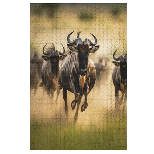 Kuh-Puzzlespiel Aus Holz, 1000 Puzzleteile, Puzzle Für Teenager Und Erwachsene, Kreatives Spielzeug, Puzzles, 78×53cm Kuh-Puzzlespiel Aus Holz, 1000 Puzzleteile, Puzzle Für Teenager Und Erwachsene, Kreatives Spielzeug, Puzzles, 78×53cm von LLXXHH