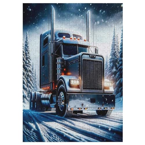 LKW Holzpuzzle 300 Teile Klassische Puzzles Erwachsene Kinder Puzzle DIY Kit Holzspielzeug Einzigartiges Geschenk 42×30cm LKW Holzpuzzle 300 Teile Klassische Puzzles Erwachsene Kinder Puzzle DIY Kit Holzspielzeug Einzigartiges Geschenk 42×30cm von LLXXHH