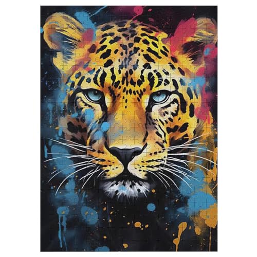 Leopard 300 Teile Puzzles Für Erwachsene Holzpuzzle Familienpuzzlespiel Stressabbau-Puzzle Für Erwachsene Kinder Ab 12 Jahren 42×30cm Leopard 300 Teile Puzzles Für Erwachsene Holzpuzzle Familienpuzzlespiel Stressabbau-Puzzle Für Erwachsene Kinder Ab 12 Jahren 42×30cm von LLXXHH