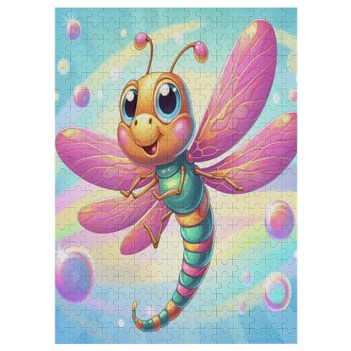 Libellenmuster Holzpuzzle 300 Teile, Knobelspiele Für Erwachsene, Teenager, Puzzles Unmögliche - Kinder Puzzle Zimmer Deko 42×30cm Libellenmuster Holzpuzzle 300 Teile, Knobelspiele Für Erwachsene, Teenager, Puzzles Unmögliche - Kinder Puzzle Zimmer Deko 42×30cm von LLXXHH