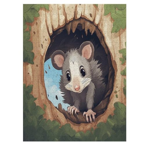 Maus 500 Teile Premium-Puzzles Für Erwachsene Kinder- Holzpuzzles Spaß Und Lernspiele - Perfekte Puzzle-Geschenke 55×41cm Maus 500 Teile Premium-Puzzles Für Erwachsene Kinder- Holzpuzzles Spaß Und Lernspiele - Perfekte Puzzle-Geschenke 55×41cm von LLXXHH