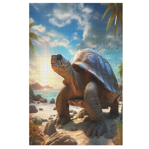 Meeresschildkröten-Puzzlespiel Aus Holz, 1000 Puzzleteile, Puzzle Für Teenager Und Erwachsene, Kreatives Spielzeug, Puzzles, 78×53cm Meeresschildkröten-Puzzlespiel Aus Holz, 1000 Puzzleteile, Puzzle Für Teenager Und Erwachsene, Kreatives Spielzeug, Puzzles, 78×53cm von LLXXHH