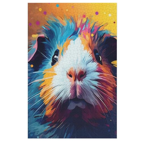 Meerschweinchen Holzpuzzle Erwachsene - 1000 Teiliges Jigsaw Knobelspiel - Puzzle Für Erwachsene & Kinder - Outdoor & Reisespielzeug 78×53cm Meerschweinchen Holzpuzzle Erwachsene - 1000 Teiliges Jigsaw Knobelspiel - Puzzle Für Erwachsene & Kinder - Outdoor & Reisespielzeug 78×53cm von LLXXHH