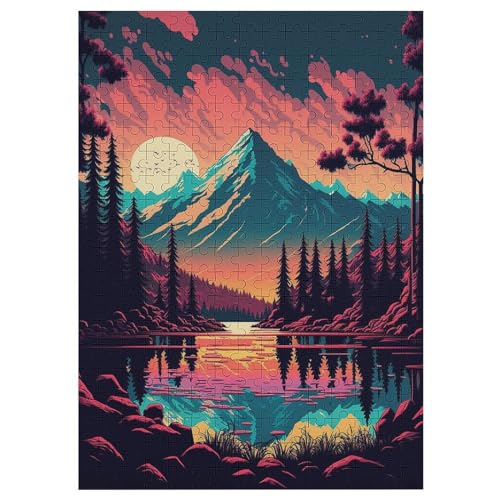 Mount Fuji, Japan Puzzles 300 Teile Erwachsener Kniffel Spaß Für Die Ganze Familie, Holzpuzzle Kinder Erwachsene, Impossible Puzzle Schwer 42×30cm Mount Fuji, Japan Puzzles 300 Teile Erwachsener Kniffel Spaß Für Die Ganze Familie, Holzpuzzle Kinder Erwachsene, Impossible Puzzle Schwer 42×30cm von LLXXHH