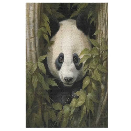Panda 1000 Teile Puzzles Für Erwachsene, Impossible Puzzle, Geschicklichkeitsspiel Für Die Ganze Familie, Kinder Holzpuzzle 78×53cm Panda 1000 Teile Puzzles Für Erwachsene, Impossible Puzzle, Geschicklichkeitsspiel Für Die Ganze Familie, Kinder Holzpuzzle 78×53cm von LLXXHH