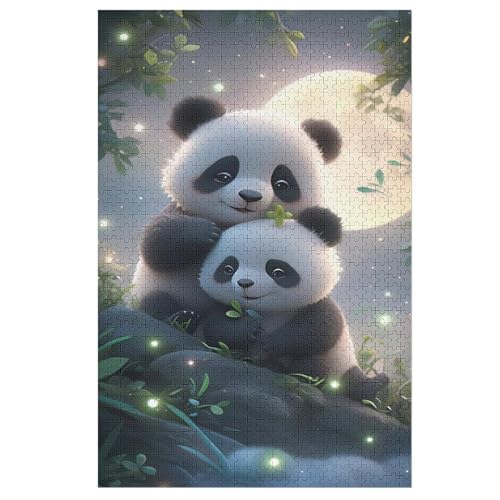 Panda -Puzzle, 1000 Teile,Holzpuzzle Für Erwachsene Kinder, Lustiges Spielzeug, Denkspiel, Bildungsspiel, 78×53cm Panda -Puzzle, 1000 Teile,Holzpuzzle Für Erwachsene Kinder, Lustiges Spielzeug, Denkspiel, Bildungsspiel, 78×53cm von LLXXHH