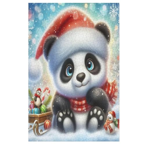 Panda -Puzzle, 1000 Teile,Holzpuzzle Für Erwachsene Kinder, Lustiges Spielzeug, Denkspiel, Bildungsspiel, 78×53cm Panda -Puzzle, 1000 Teile,Holzpuzzle Für Erwachsene Kinder, Lustiges Spielzeug, Denkspiel, Bildungsspiel, 78×53cm von LLXXHH