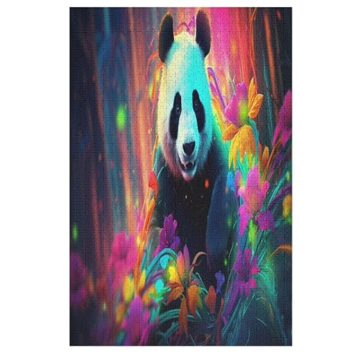 Panda Puzzles Für Erwachsene, 1000-teiliges Holzpuzzle, Geeignet Für Kinder Ab 12 Jahren, Die Pädagogische Puzzle Lernen 78×53cm Panda Puzzles Für Erwachsene, 1000-teiliges Holzpuzzle, Geeignet Für Kinder Ab 12 Jahren, Die Pädagogische Puzzle Lernen 78×53cm von LLXXHH