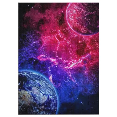 Planet Sternenhimmel 300 Teile Puzzles Für Erwachsene Holzpuzzle Familienpuzzlespiel Stressabbau-Puzzle Für Erwachsene Kinder Ab 12 Jahren 42×30cm Planet Sternenhimmel 300 Teile Puzzles Für Erwachsene Holzpuzzle Familienpuzzlespiel Stressabbau-Puzzle Für Erwachsene Kinder Ab 12 Jahren 42×30cm von LLXXHH