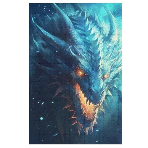 Puzzle 1000 Teile Drache Holzpuzzle Für Erwachsene Lernspiel Herausforderungsspielzeug The Puzzles Für Erwachsene Kinder 78×53cm Puzzle 1000 Teile Drache Holzpuzzle Für Erwachsene Lernspiel Herausforderungsspielzeug The Puzzles Für Erwachsene Kinder 78×53cm von LLXXHH