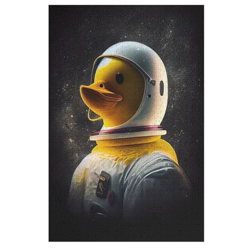 Puzzle 1000 Teile Duck Astronaut Holzpuzzle Für Erwachsene Lernspiel Herausforderungsspielzeug The Puzzles Für Erwachsene Kinder 78×53cm Puzzle 1000 Teile Duck Astronaut Holzpuzzle Für Erwachsene Lernspiel Herausforderungsspielzeug The Puzzles Für Erwachsene Kinder 78×53cm von LLXXHH