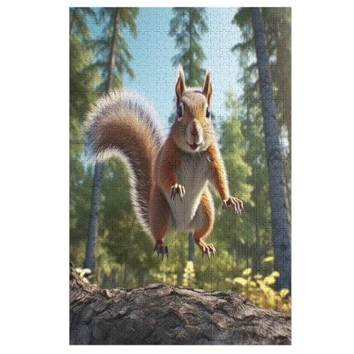 Puzzle 1000 Teile Eichhörnchen Holzpuzzle Für Erwachsene Lernspiel Herausforderungsspielzeug The Puzzles Für Erwachsene Kinder 78×53cm Puzzle 1000 Teile Eichhörnchen Holzpuzzle Für Erwachsene Lernspiel Herausforderungsspielzeug The Puzzles Für Erwachsene Kinder 78×53cm von LLXXHH