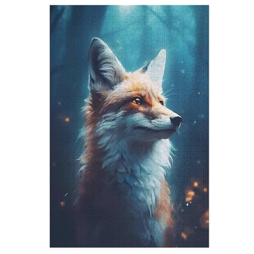 Puzzle 1000 Teile Fuchs Holzpuzzle Für Erwachsene Lernspiel Herausforderungsspielzeug The Puzzles Für Erwachsene Kinder 78×53cm Puzzle 1000 Teile Fuchs Holzpuzzle Für Erwachsene Lernspiel Herausforderungsspielzeug The Puzzles Für Erwachsene Kinder 78×53cm von LLXXHH