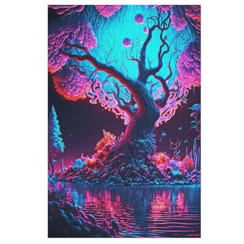 Puzzle 1000 Teile Kosmischer Lebensbaum Holzpuzzle Für Erwachsene Lernspiel Herausforderungsspielzeug The Puzzles Für Erwachsene Kinder 78×53cm Puzzle 1000 Teile Kosmischer Lebensbaum Holzpuzzle Für Erwachsene Lernspiel Herausforderungsspielzeug The Puzzles Für Erwachsene Kinder 78×53cm von LLXXHH