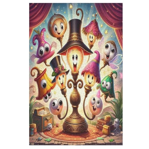 Puzzle 1000 Teile Süße Bunte Lichter Holzpuzzle Für Erwachsene Lernspiel Herausforderungsspielzeug The Puzzles Für Erwachsene Kinder 78×53cm Puzzle 1000 Teile Süße Bunte Lichter Holzpuzzle Für Erwachsene Lernspiel Herausforderungsspielzeug The Puzzles Für Erwachsene Kinder 78×53cm von LLXXHH