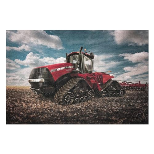 Puzzle 1000 Teile Traktor Holzpuzzle Für Erwachsene Lernspiel Herausforderungsspielzeug The Puzzles Für Erwachsene Kinder （75×50cm） von LLXXHH