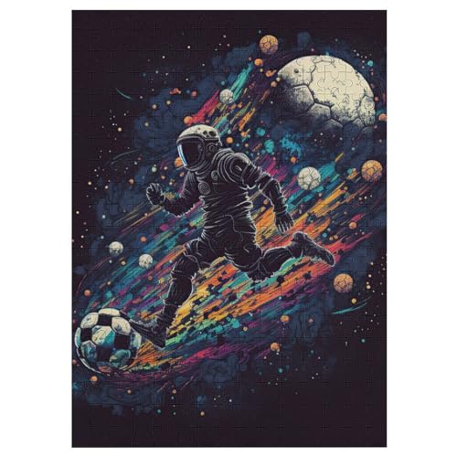 Puzzle 300 Teile Astronaut Football Holzpuzzle Für Erwachsene Lernspiel Herausforderungsspielzeug The Puzzles Für Erwachsene Kinder 42×30cm Puzzle 300 Teile Astronaut Football Holzpuzzle Für Erwachsene Lernspiel Herausforderungsspielzeug The Puzzles Für Erwachsene Kinder 42×30cm von LLXXHH