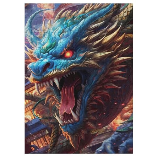 Puzzle 300 Teile Drache Holzpuzzle Für Erwachsene Lernspiel Herausforderungsspielzeug The Puzzles Für Erwachsene Kinder 42×30cm Puzzle 300 Teile Drache Holzpuzzle Für Erwachsene Lernspiel Herausforderungsspielzeug The Puzzles Für Erwachsene Kinder 42×30cm von LLXXHH