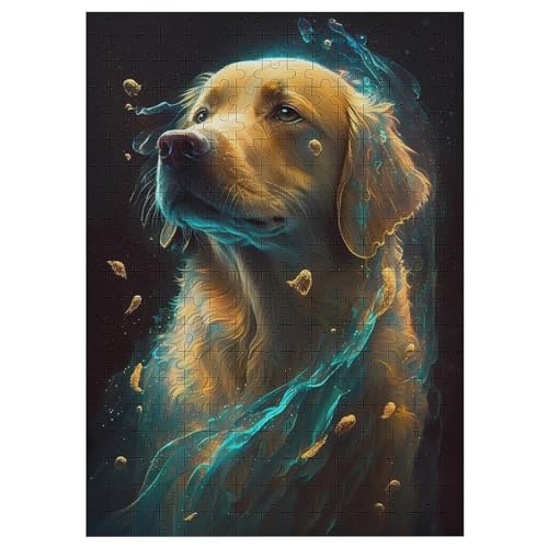 Puzzle 300 Teile Golden Retriever Holzpuzzle Für Erwachsene Lernspiel Herausforderungsspielzeug The Puzzles Für Erwachsene Kinder 42×30cm Puzzle 300 Teile Golden Retriever Holzpuzzle Für Erwachsene Lernspiel Herausforderungsspielzeug The Puzzles Für Erwachsene Kinder 42×30cm von LLXXHH