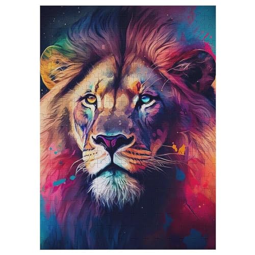 Puzzle 300 Teile Löwe Holzpuzzle Für Erwachsene Lernspiel Herausforderungsspielzeug The Puzzles Für Erwachsene Kinder 42×30cm Puzzle 300 Teile Löwe Holzpuzzle Für Erwachsene Lernspiel Herausforderungsspielzeug The Puzzles Für Erwachsene Kinder 42×30cm von LLXXHH