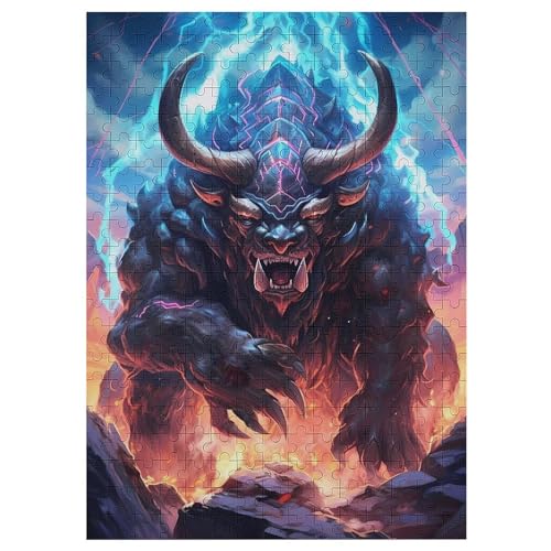 Puzzle 300 Teile Stier Holzpuzzle Für Erwachsene Lernspiel Herausforderungsspielzeug The Puzzles Für Erwachsene Kinder 42×30cm Puzzle 300 Teile Stier Holzpuzzle Für Erwachsene Lernspiel Herausforderungsspielzeug The Puzzles Für Erwachsene Kinder 42×30cm von LLXXHH