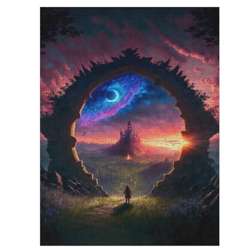 Puzzle 500 Teile Fantasy-Kunst Holzpuzzle Für Erwachsene Lernspiel Herausforderungsspielzeug The Puzzles Für Erwachsene Kinder 55×41cm Puzzle 500 Teile Fantasy-Kunst Holzpuzzle Für Erwachsene Lernspiel Herausforderungsspielzeug The Puzzles Für Erwachsene Kinder 55×41cm von LLXXHH