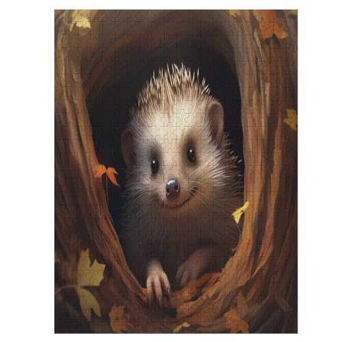 Puzzle 500 Teile Igel Holzpuzzle Für Erwachsene Lernspiel Herausforderungsspielzeug The Puzzles Für Erwachsene Kinder 55×41cm Puzzle 500 Teile Igel Holzpuzzle Für Erwachsene Lernspiel Herausforderungsspielzeug The Puzzles Für Erwachsene Kinder 55×41cm von LLXXHH